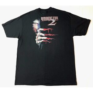 Resident Evil 2 T Shirt XL Men's Vintage 1998 PS1 Video Game Horror Capcom Hanes